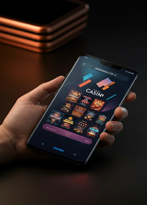 Digits 7 Casino mobile interface showing various slot games on a tablet, highlighting the seamless experience.